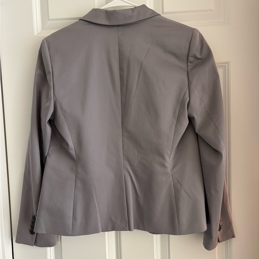 Ann Taylor Women's Gray Blazer - Picture 4 of 4